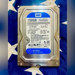 WD Blue WD2500AAKX-08K2TA0  250GB SATA 3.5inch Desktop Internal Hard Drive